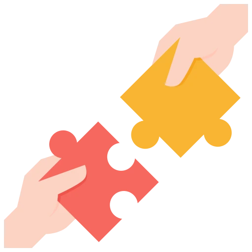 Kids solving puzzles